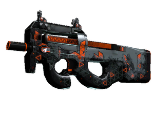 StatTrak™ P90 | Trigon (Well-Worn)