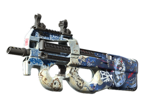 P90 | Deathgaze (Battle-Scarred)
