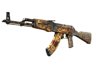 AK-47 | Searing Rage (Well-Worn)